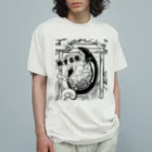  Journey Ellephants 🐘のJourney Ellephants 【WHT】 Organic Cotton T-Shirt
