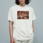 ミラくまのI LOVE Tribe オーガニックコットンTシャツ