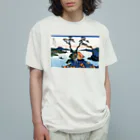 寿めでたや(ukiyoe)の葛飾北斎_冨嶽三十六景　信州諏訪湖 Organic Cotton T-Shirt