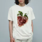 脂身通信Ｚのかいわれ大根の生ハム巻き_220722 Organic Cotton T-Shirt