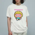 TICTOCのどうぶつショップのめがねっ子（ロゴあり） Organic Cotton T-Shirt