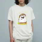 greetenのはりねずみ癒しアニマル Organic Cotton T-Shirt