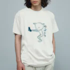 char pottery のねこぱんち Organic Cotton T-Shirt