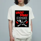 CHEEKY RABBITのサツマニアン02_CheekyRabbit_爆音炸裂 Organic Cotton T-Shirt