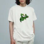 sanobunのドクダミ オーガニックコットンTシャツ