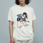 ClowZ ／ 渡瀬しぃののFES Organic Cotton T-Shirt