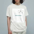 komakkou64の水面のアメンボ Organic Cotton T-Shirt