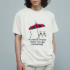 山口屋ニューヨークの雨女雨男 Organic Cotton T-Shirt