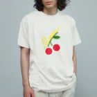 Luis mu ArtLabのCherry Summer Organic Cotton T-Shirt