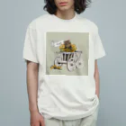 猫のイラスト屋さんのmar hareame Organic Cotton T-Shirt