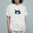 フローライトソーダのおヒゲちゃん Organic Cotton T-Shirt