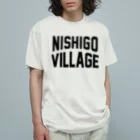 JIMOTO Wear Local Japanの西郷村 NISHIGO VILLAGE オーガニックコットンTシャツ