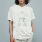 aya_sketch13のボルゾイ🐾 Organic Cotton T-Shirt