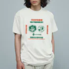 中華呪術堂（チャイナマジックホール）の【前面・赤緑】半份炒饭套餐 Organic Cotton T-Shirt