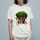 楽しんでいこうや西岡の森のアンサンブル Organic Cotton T-Shirt