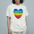 nissyheartのマルカツハート Organic Cotton T-Shirt