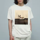 素敵屋の蛇口ねこ オーガニックコットンTシャツ