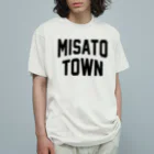 JIMOTOE Wear Local Japanの美郷町 MISATO TOWN Organic Cotton T-Shirt