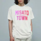 JIMOTOE Wear Local Japanの美郷町 MISATO TOWN Organic Cotton T-Shirt