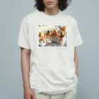 たいにぃ・ふれんずのTiny Friends　冬の日 オーガニックコットンTシャツ