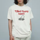 tani_chanのTAKOTSUBO HOUSE オーガニックコットンTシャツ