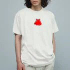 LalaHangeulのメンダコさんドットバージョン Organic Cotton T-Shirt