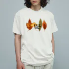 Jennya/イラストのFall Vibes 2🍁 オーガニックコットンTシャツ