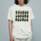 Talow Design のRainbow Minomushi Full Members Organic Cotton T-Shirt