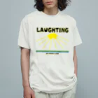 THEE BLUE SPRING GROOVEのLAUGHTING オーガニックコットンTシャツ