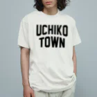 JIMOTOE Wear Local Japanの内子町 UCHIKO TOWN Organic Cotton T-Shirt