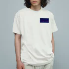 MANAっと一緒のじぶんの機嫌はじぶんでね　navy Organic Cotton T-Shirt