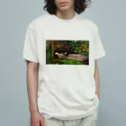 アートTシャツ 名画グッズのジョン・エヴァレット・ミレー 『オフィーリア』 Organic Cotton T-Shirt