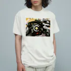 Mossy Daddy's shop🇯🇵の黒電話とフィルムカメラ Organic Cotton T-Shirt