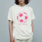 AutumnChild　のサッカー女子 Organic Cotton T-Shirt