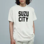 JIMOTOE Wear Local Japanの珠洲市 SUZU CITY オーガニックコットンTシャツ