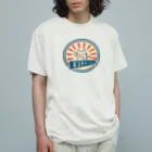 楽猫楽描しげ屋のネコチャーン オーガニックコットンTシャツ