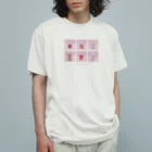 akupunyagaramのglasses オーガニックコットンTシャツ