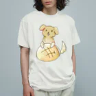 碧野屋のメロンパン×いぬ Organic Cotton T-Shirt