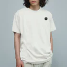 八咫烏の八咫烏　千隼ver  (前が丸顔) オーガニックコットンTシャツ