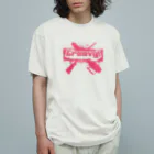 stereovisionのGroovy!(イカすぜ) オーガニックコットンTシャツ