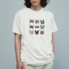 みきぞーん｜保護猫 ミッキー画伯と肉球とおともだちのmuchaguraainima オーガニックコットンTシャツ