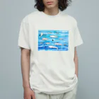 by みなもとそらの琵琶湖イレブン オーガニックコットンTシャツ