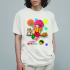 Siderunの館 B2のおてんば魔女のポメラちゃん オーガニックコットンTシャツ