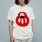 りさぽむストア SUZURIのだるマン　オーガニックコットンTシャツ Organic Cotton T-Shirt