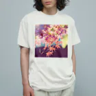 最終進化的量産型良のユメノコウヨウ_スクエア Organic Cotton T-Shirt