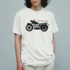 JOKERS FACTORYのVINTAGE MOTORCYCLE CLUB オーガニックコットンTシャツ