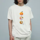 菓匠かわもとのみかん大福 Organic Cotton T-Shirt