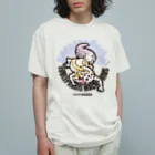 HERP MODA by ヤマモトナオキのレオパードゲッコー/ブラッドサッカー オーガニックコットンTシャツ