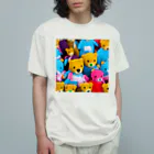 ミラくまのくまさんがたくさん オーガニックコットンTシャツ