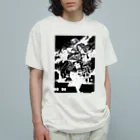 iwakunikogyoの鉄神01 オーガニックコットンTシャツ